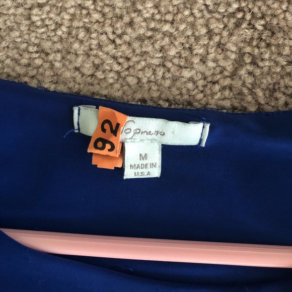 Short blue dress - Picture 2 of 2